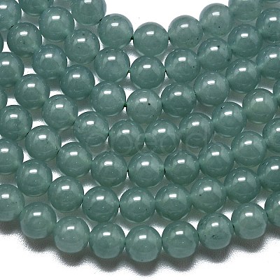Natural Malaysia Jade Beads Strands G-L645-C01-6mm-04-1