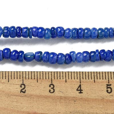 Dyed Natural Freshwater Shell Beads Strands BSHE-G039-07J-1