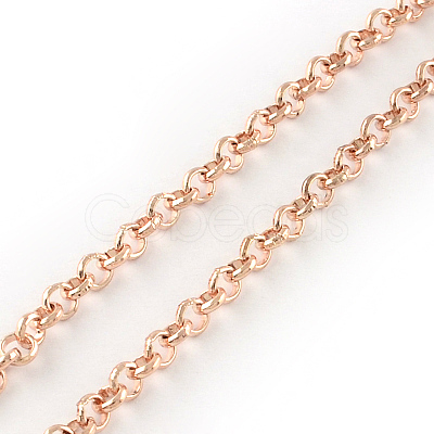 Iron Rolo Chains CH-J001-BL3.2-RG-1