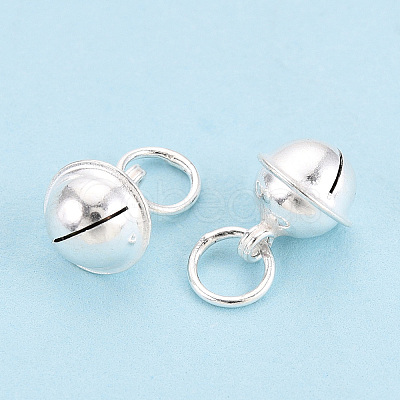 925 Sterling Silver Bell Charms STER-T008-23S-01-1