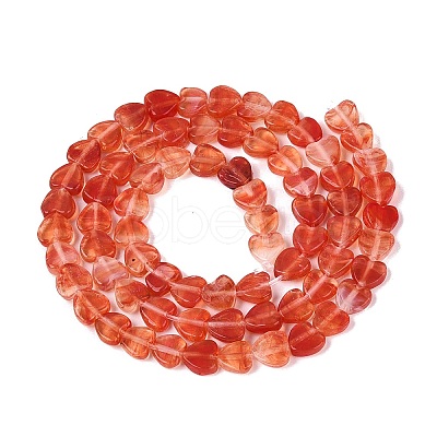 Transparent Glass Beads Strands GLAA-Q106-06A-05-1