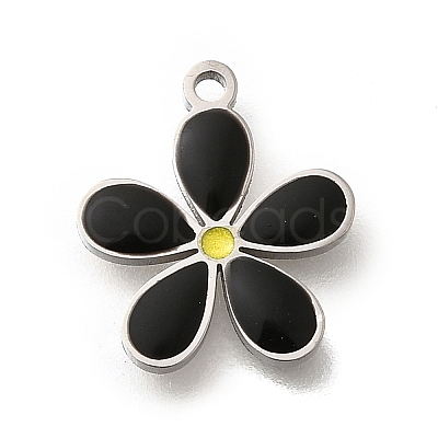 304 Stainless Steel Enamel Charms STAS-Q347-14P-01-1