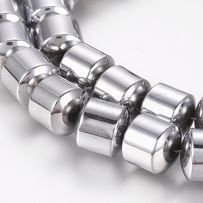 Magnetic Synthetic Hematite Beads Strands G-G826-05A-8mm-1