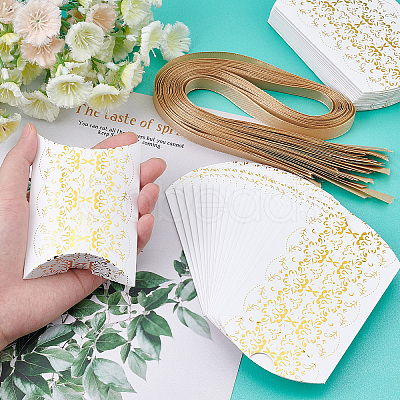 Paper Pillow Boxes CON-WH0001-92-1