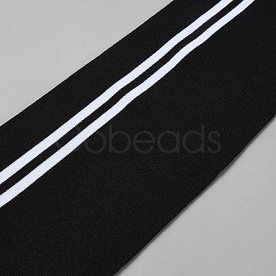 Polyester Elastic Ribbing Fabric for Cuffs AJEW-WH0348-467-1