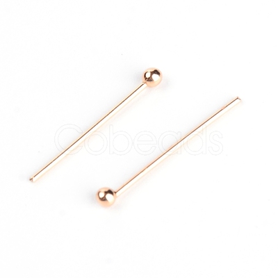 Brass Ball Head Pins KK-WH0043-03A-01-1