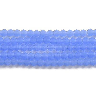 Imitation Jade Frosted Glass Bead Strands X1-GLAA-F029-JM4mm-B04-1