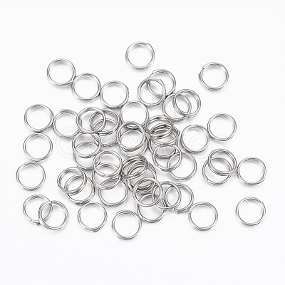 Tarnish Resistant 304 Stainless Steel Split Rings A-STAS-H413-03P-1