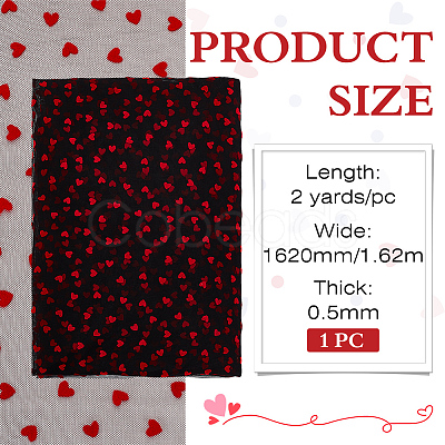 Polyester Mesh Lace Fabric DIY-WH0504-330D-1