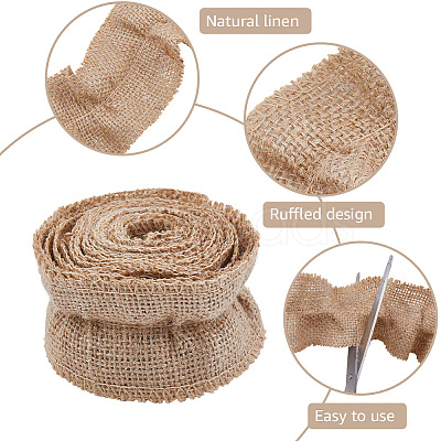 6 Rolls Polyester Ribbon OCOR-GF0005-84B-1