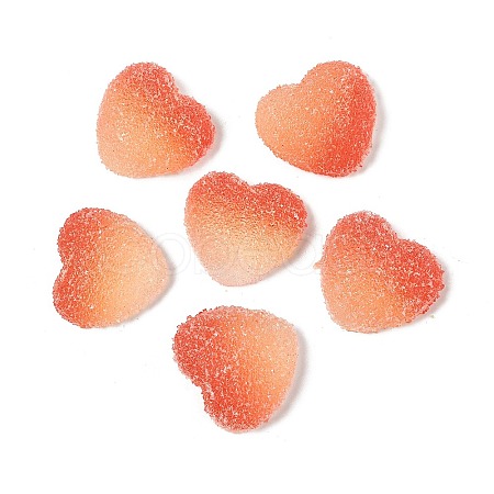 Imitation Candy Food Style Resin Cabochons RESI-R461-01L-1