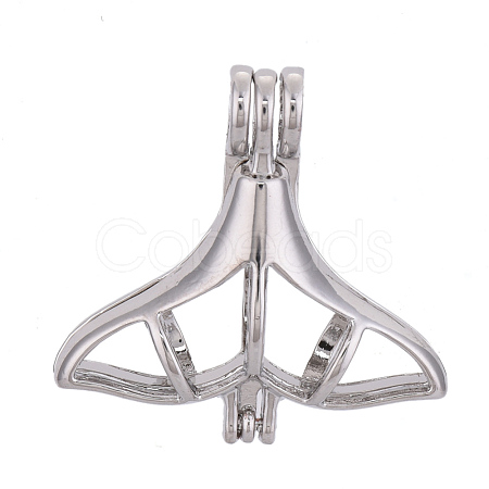 Brass Locket Pendants KK-T024-83P-1