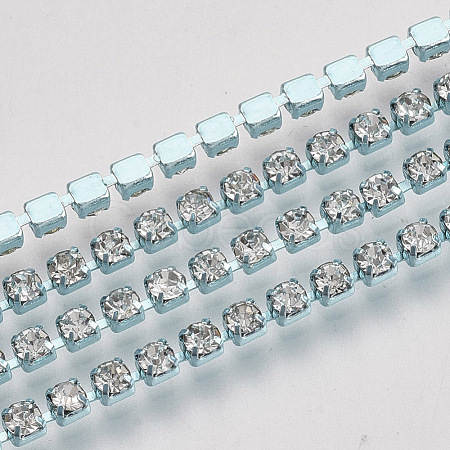 Electrophoresis Iron Rhinestone Strass Chains CHC-Q009-SS8.5-A01-1