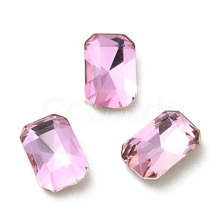 Glass Rhinestone Cabochons RGLA-P037-04A-D223-1