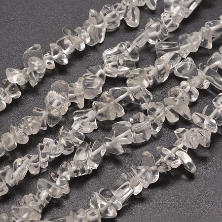 Glass Chip Bead Strands X-G-M205-09-1
