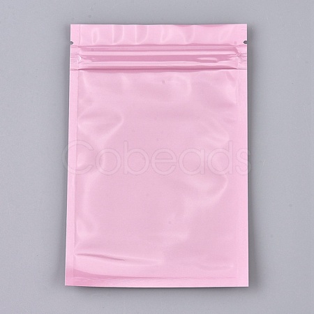Solid Color Plastic Zip Top Bags OPP-P002-B05-1