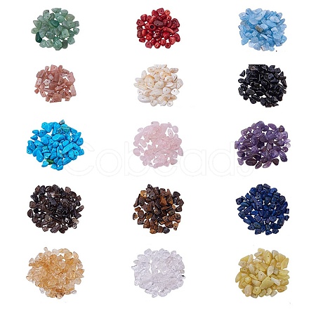 Gemstone Chips Beads G-PH0034-03-1