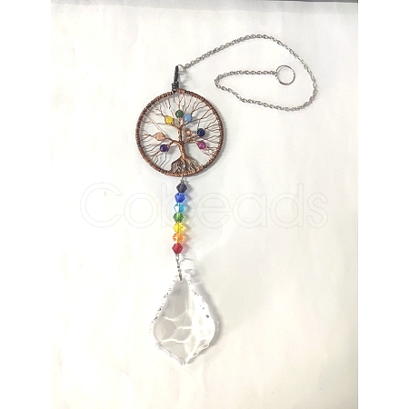 Big Pendant Decorations HJEW-PW0001-006C-1