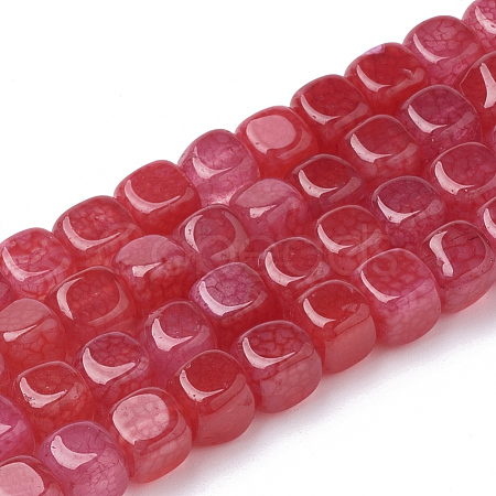 Natural Agate Beads Strands G-S287-07-1