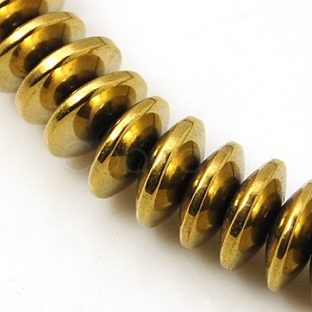Non-magnetic Synthetic Hematite Beads Strands G-E165-2A-1