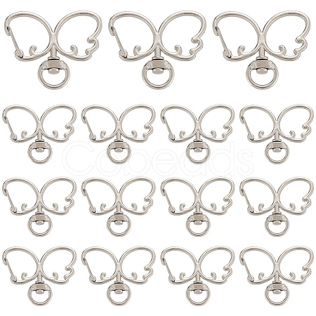 20Pcs Alloy Swivel Clasps FIND-SC0017-28P-1