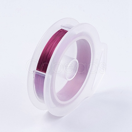 Round Copper Wire for Jewelry Making TWIR-WH0001-0.3mm-01-1