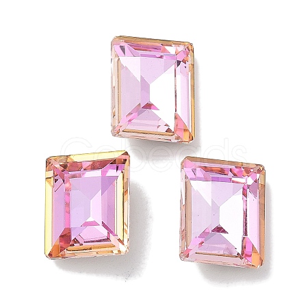 Glass Rhinestone Cabochons RGLA-G020-01C-D123-1
