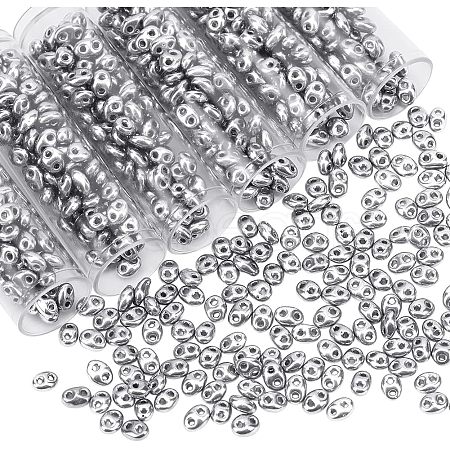 720Pcs Colours Luster Czech Glass Seed Beads GLAA-NB0001-51B-1