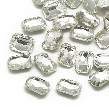 DIY Pointed Back K9 Glass Rhinestone Cabochons RGLA-T042-6x8mm-02-1