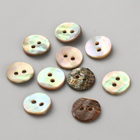 Natural Shell Buttons LS-BUTT-WH0024-041C-1