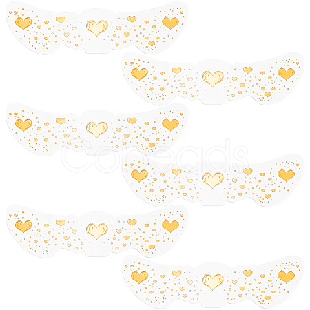 10Pcs Transfer Sticker Proof Removable Temporary Tattoos Stickers DIY-SP0003-65A-06-1