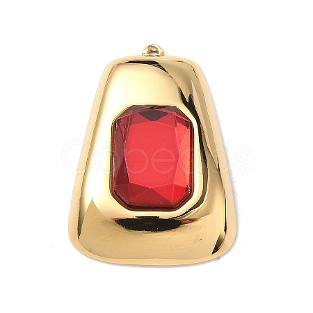 304 Stainless Steel Rhinestone Pendants STAS-P453-01G-04-1