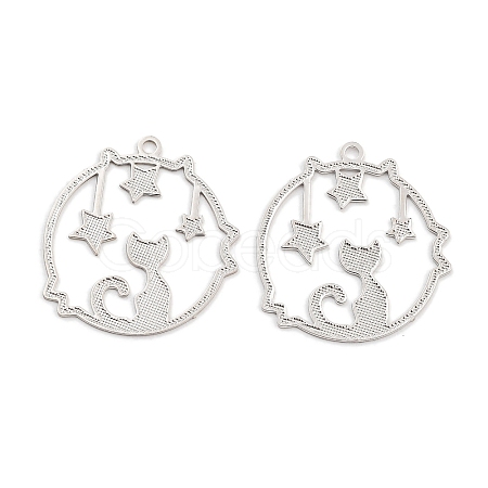 Long-Lasting Plated Brass Pendants KK-K336-50P-1