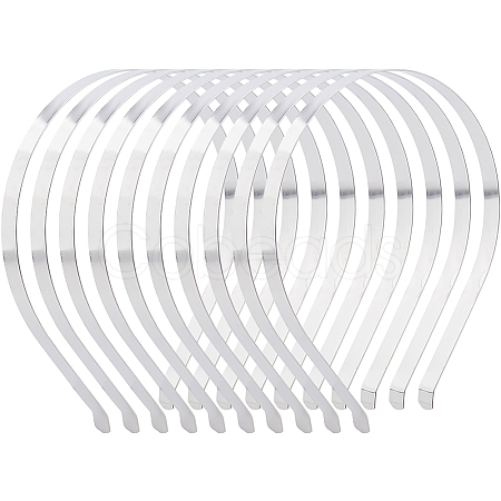 Iron Hair Band Findings OHAR-WH0011-78C-1