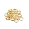 Metal Open Jump Rings, Golden, 3x0.5mm