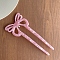 Cellulose Acetate Hair Forks, Hairpin Hair Accessory, Butterfly, Hot Pink, 120mm