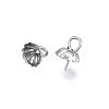 Non-Tarnish 304 Stainless Steel Cup Peg Bails Pendants X-STAS-S057-56-3