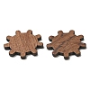 Walnut Wood Cabochons WOOD-F013-15-3