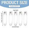 400Pcs Iron Safety Pins TOOL-TA0001-16-3