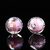 Transparent Acrylic Beads X-TACR-N011-006B-03-3
