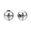 Round 304 Stainless Steel Beads STAS-TAC0004-5mm-P-3