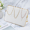 Rectangle Microfiber Jewelry Display Rack ODIS-WH0061-89-5