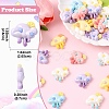 20Pcs Opaque Resin Decoden Cabochons CRES-YW0002-64-3