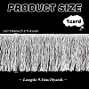 10 Yards Polyester Tassel Lace Ribbons OCOR-WH0045-23B-01-2