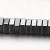 Non-magnetic Synthetic Hematite Bead Strands G-F300-20A-09-1