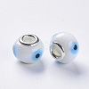 Handmade Lampwork European Beads LAMP-S193-008F-2