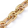 Handmade CCB Plastic Figaro Chains AJEW-JB00593-2