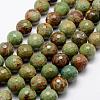 Natural Green Opal Beads Strands G-K209-05A-16mm-1