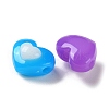 Two Tone Opaque Acrylic Beads SACR-I005-05C-2