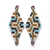 MIYUKI & TOHO Handmade Japanese Seed Beads Links SEED-E004-M02-1